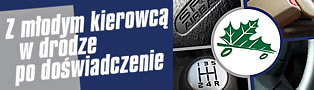 Z młodym kierowcą po doświadczenie - baner programu profilaktycznego