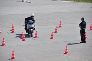 Konkurencja jazda sprawnościowa motocyklem