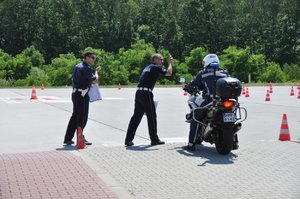 Konkurencja jazda sprawnościowa motocyklem
