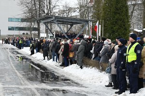 Publiczność zgromadzona na ślubowaniu.