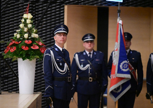 na zdjęciu dowódca uroczystości