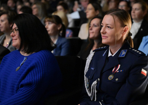 na zdjęciu Zastępca Naczelnika Wydziału Gabinet Komendanta Wojewódzkiego Policji w Katowicach