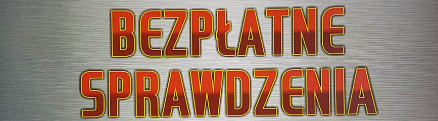 baner - grafika z napisem bezpłatne sprawdzenia