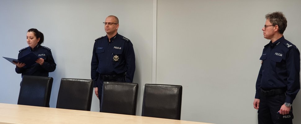 odczytanie rozkazu personalnego