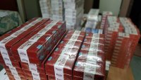 Przejęte papierosy różnych marek bez polskich znaków akcyzy - zdjęcie 3