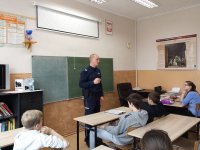 Spotkania z uczniami w ramach Bezpiecznych Ferii 2016