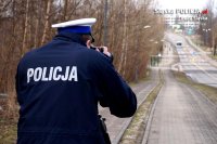 Policjant RD w trakcie akcji pieszy #2