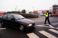 Zdjęcie z akcji &quot;Twoje Światła - Twoje Bezpieczeństwo&quot;