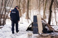 Policjant w pustostanie