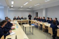 Odprawa roczna rudzkich policjantów