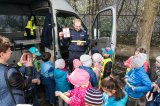 Wizyta przedszkolaków w komendzie