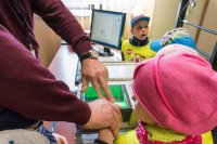 Wizyta przedszkolaków w komendzie