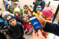 Wizyta przedszkolaków w komendzie