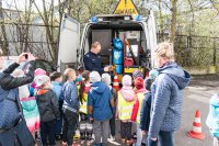 Wizyta przedszkolaków w komendzie