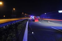 Miejsce wypadku na A4