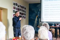 Spotkanie policjantów z emerytami