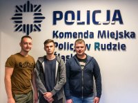Trzech nowych rudzkich policjantów