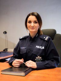 podinsp. Katarzyna Dyczka p.o. Komendanta Komisariatu Policji II w Rudzie Śląskiej