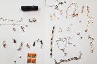 Przedmioty znalezione przy włamywaczu