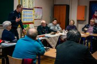 Zdjęcia poglądowe ze spotkania z rudzkimi seniorami