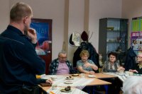 Zdjęcia poglądowe ze spotkania z rudzkimi seniorami