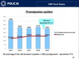 slajdy z prezentacji dotyczące statystyk