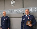 Komendant Główny Policji z Przewodniczącym NSZZ Policji