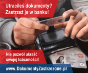 zdjęcie z grafiką - osoba trzyma dowód osobisty