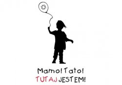 Logo kampanii Mamo! Tato! Tutaj jestem