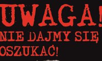 grafika - uwaga nie dajmy się oszukać