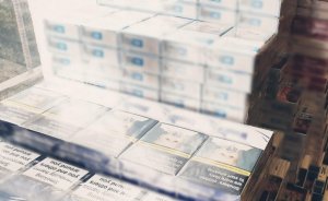 przejęte paczki z papierosami