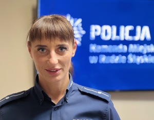 Rejon nr 4 - Chebzie/Godula - młodszy aspirant Kinga Baryłka