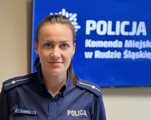 Rejon nr 5 - Ruda/Orzegów - młodszy aspirant Natalia Czapla