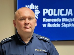 zdjęcie dzielnicowego - aspirant sztabowy Rafał Wróbel