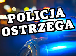 zdjęcie i tekst - policja ostrzega, radiowóz policyjny