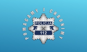 grafika z logo policji i napisem pomagamy i chronimy