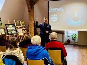 Uczestnicy podczas spotkania