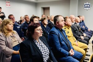 Uczestnicy wydarzenia słuchają wykładu