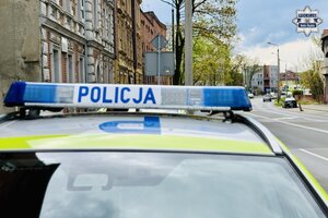 Światła uprzywilejowane radiowozu