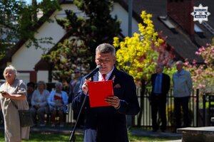 Lektor w trakcie przemówienia
