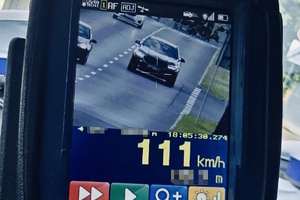 Zdjęcie pomiaru prędkości
