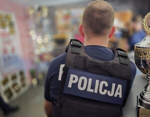 Policjanci w trakcie szkolenia