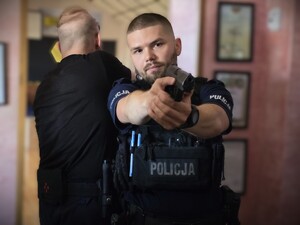 Policjanci w trakcie szkolenia