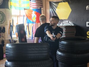 Policjanci w trakcie szkolenia