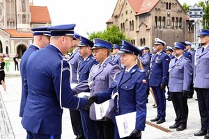 Moment wręczania aktów nominacyjnych