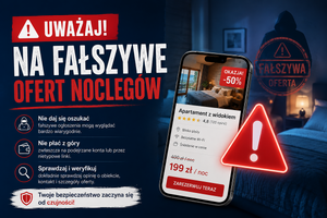 Plakat informacyjny w poziomie