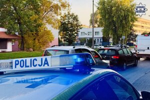 Sygnały policyjnego radiowozu